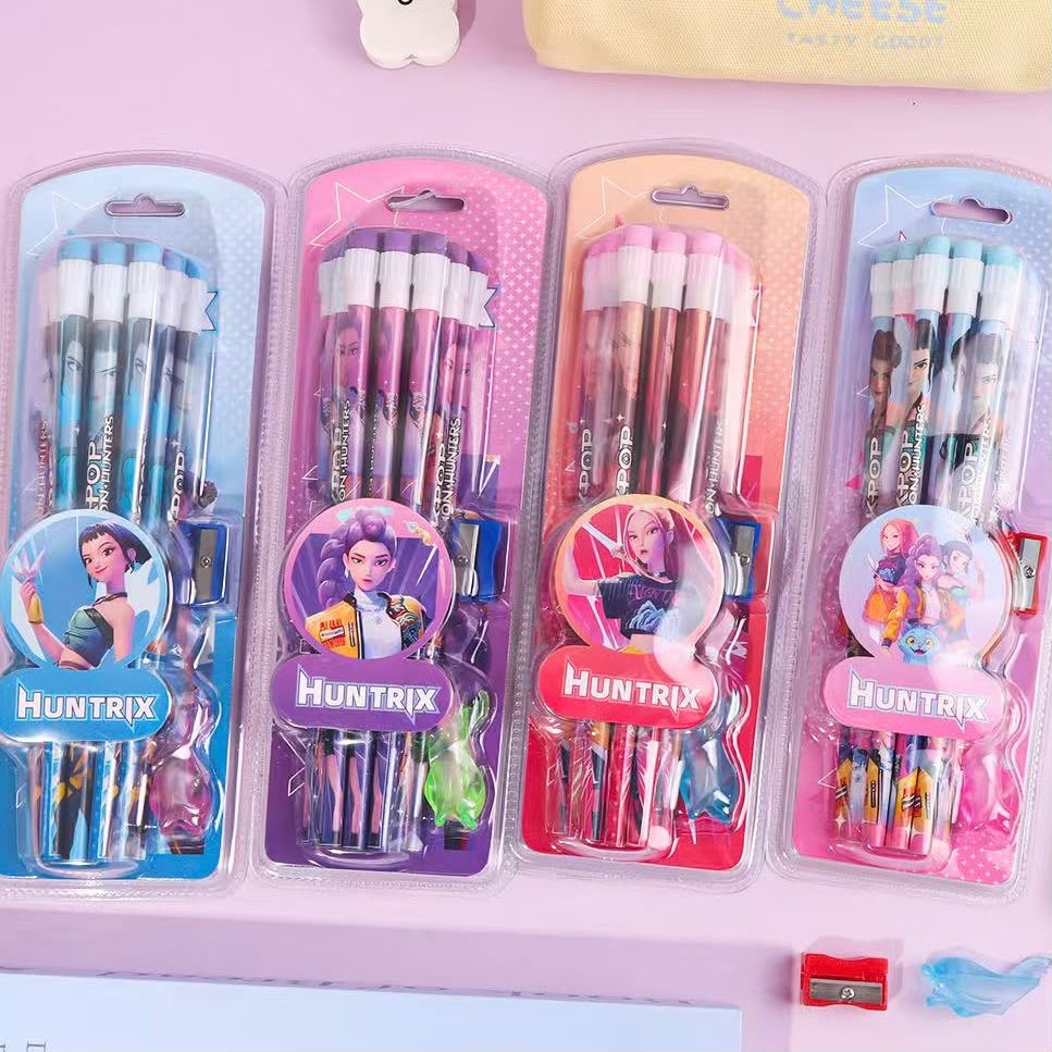 K Pop Limited Edition Pencil. Set
