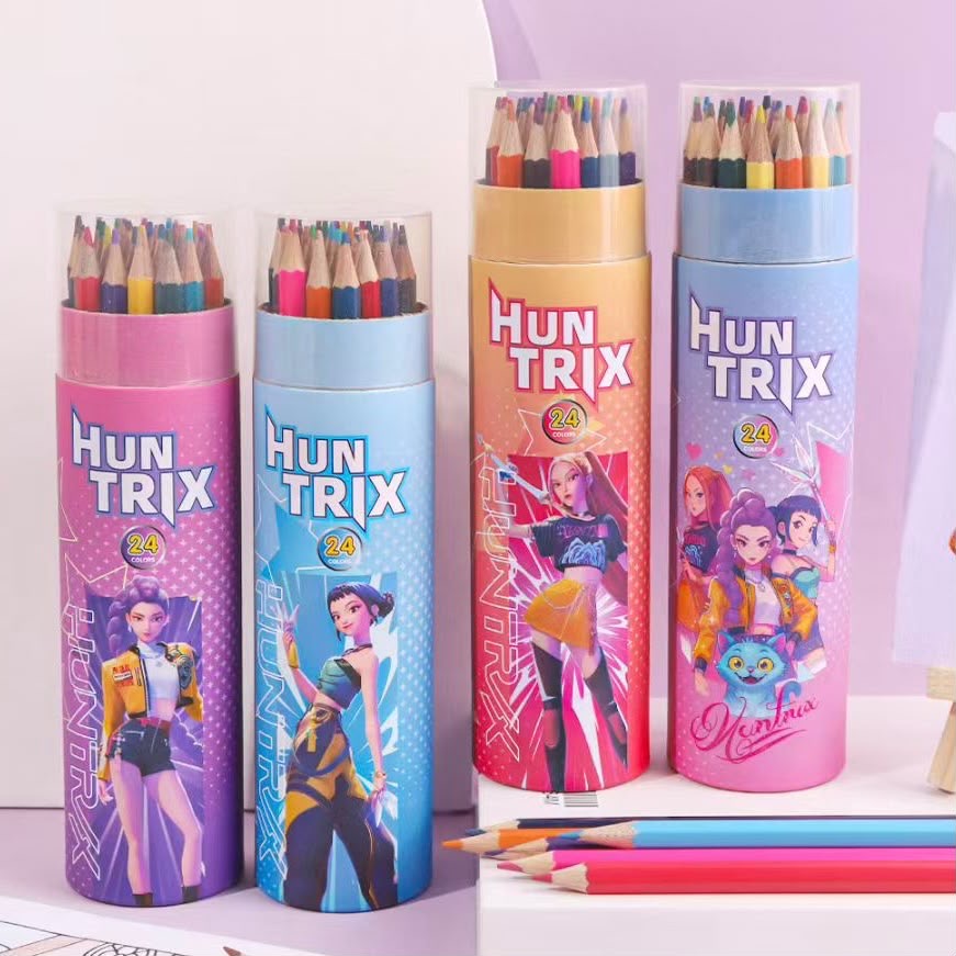 K Pop Colouring Pencil 24 Set