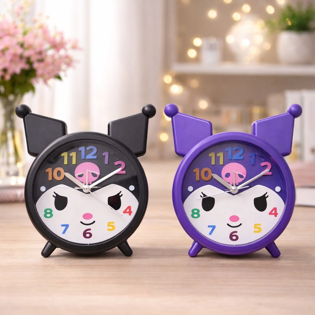 Kuromi Table Clock Pack of 1