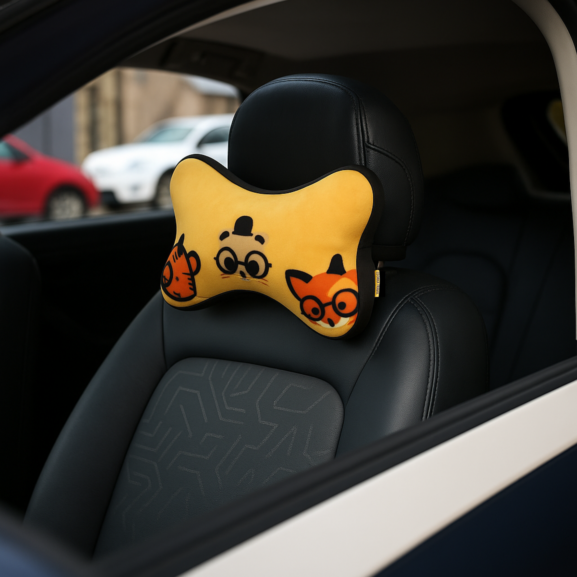 Car Neck Memory Foam Pack of 1 Cute