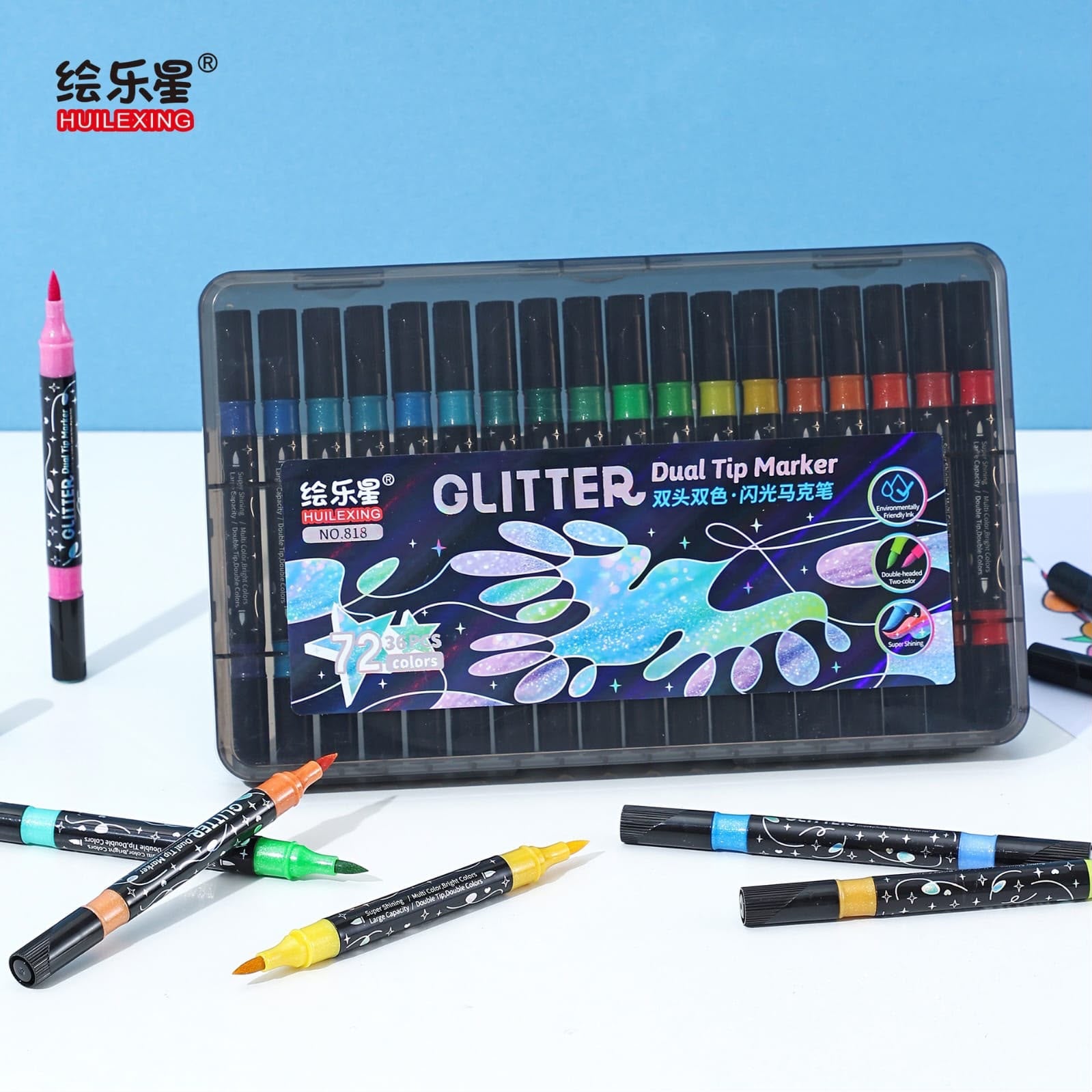 Glitter Dual Tip marker