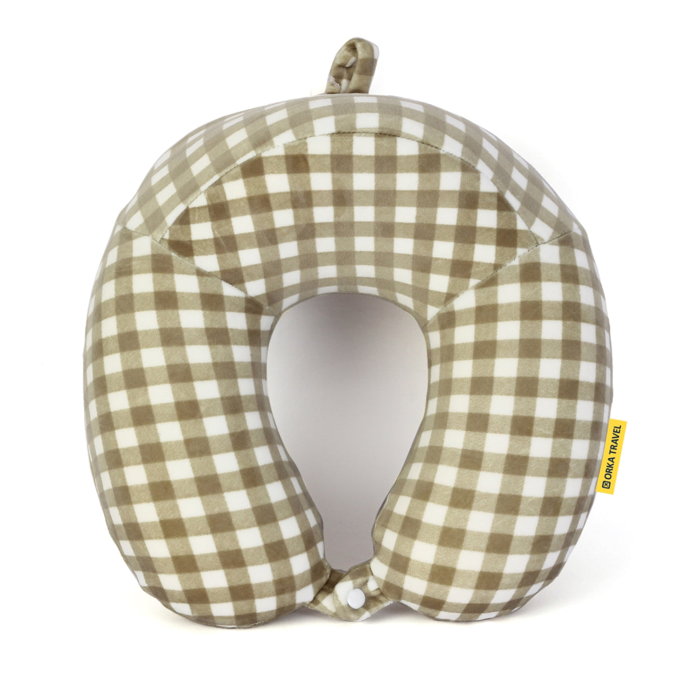 High Back Neck Pillow Olive Green