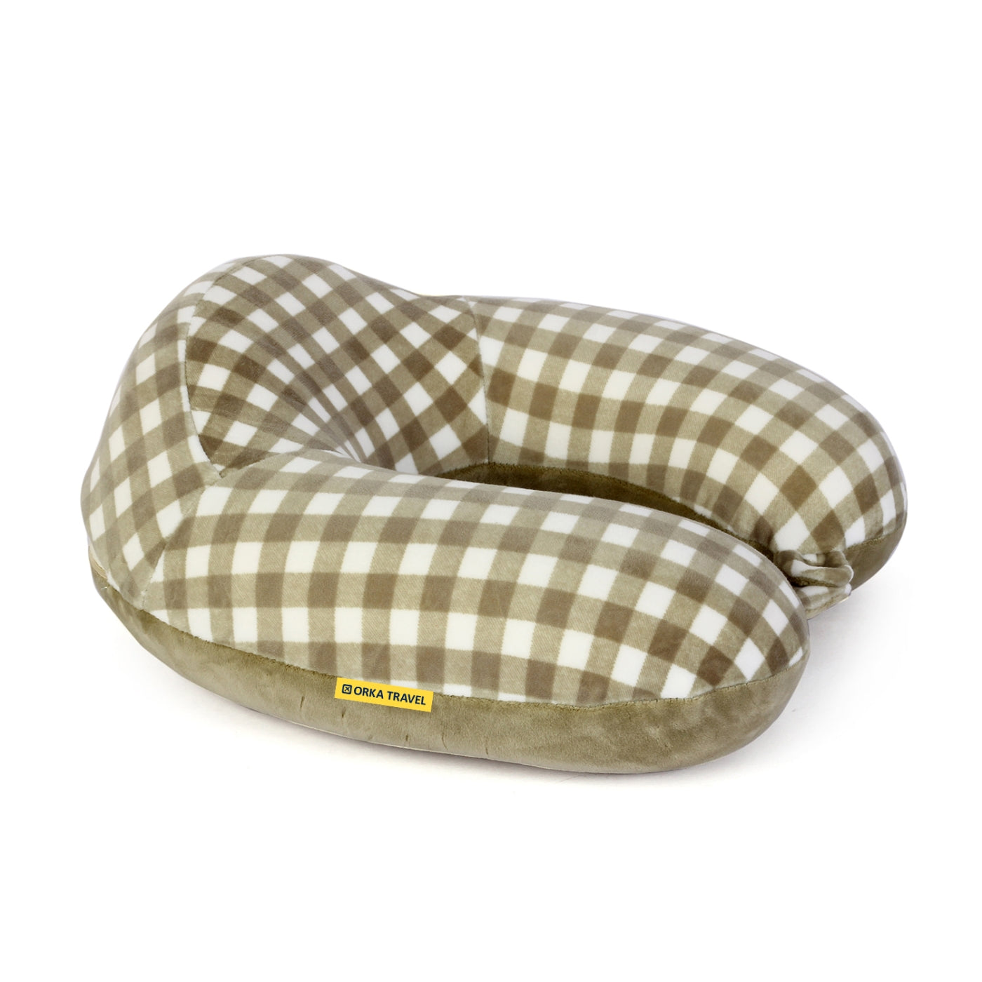High Back Neck Pillow Olive Green