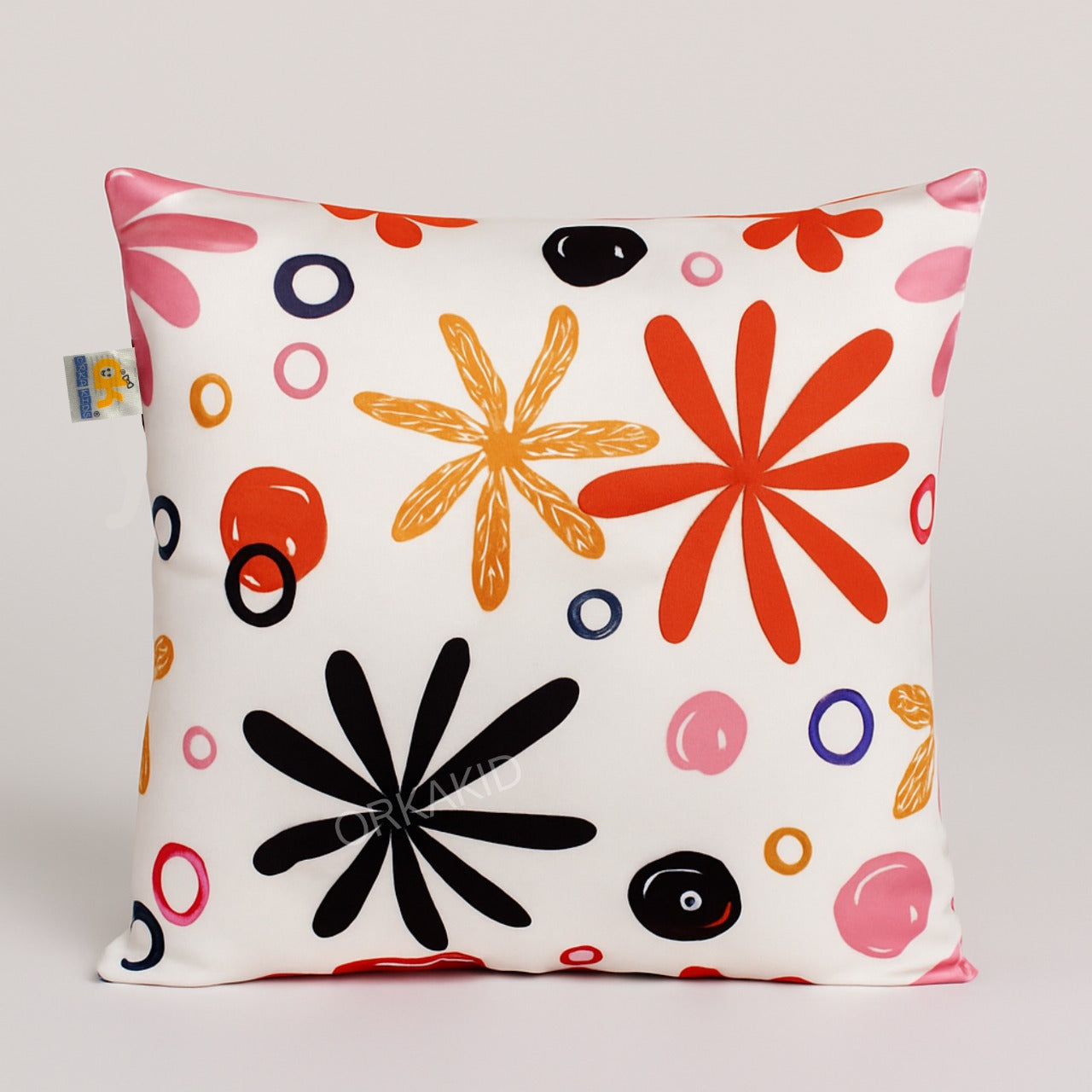 Kids Printed Cushion Coral