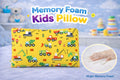 Memory Foam Kids Pillow yellow