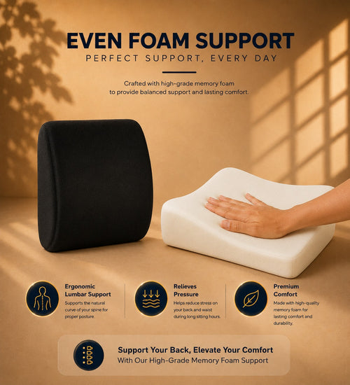 Back Rest Memory Foam Elle