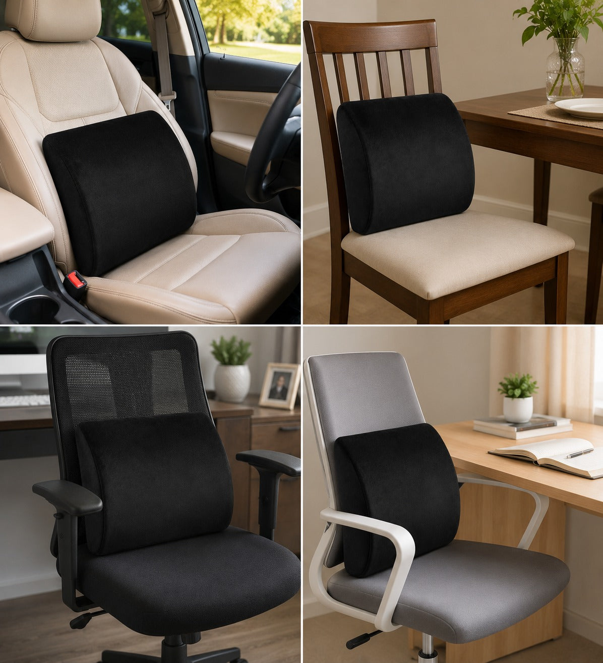 Back Rest Memory Foam Elle