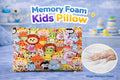Memory Foam Kids Pillow Junge Safari